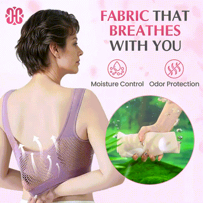 Pure Cotton Buttonless Comfy Lifting Bra